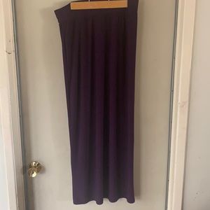 Purple Iman maxi skirt size L
